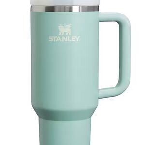 Stanley Pastel Lime Green Travel Mug With Handle